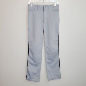 Mizuno girls padded softball pants, gray